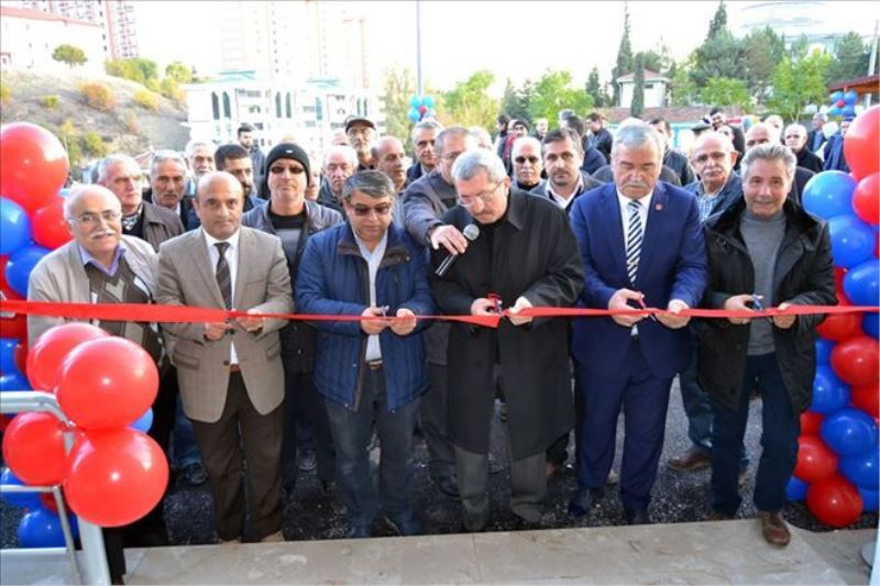 Ergenekon Mahallesi Sosyal Yaşam Merkezi ve Parkı Hizmete Açıldı