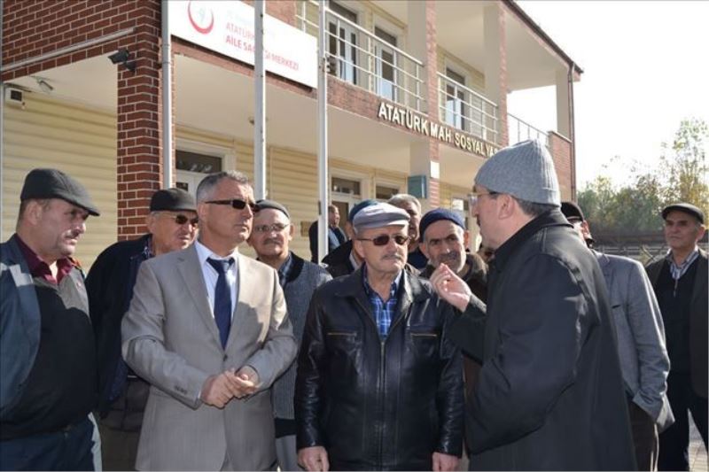 Başkan Vergili Atatürk Mahallesi Sakinleriyle Bir Araya Geldi