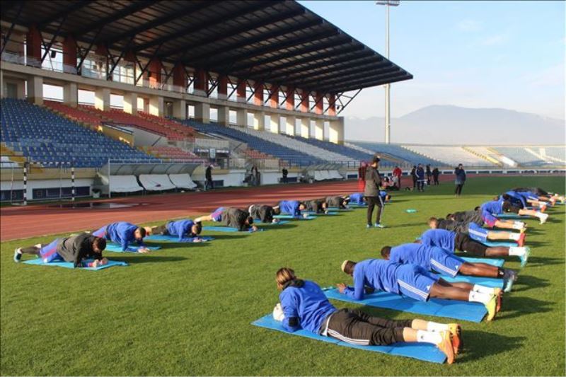 Karabükspor, Göztepe maçı hazırlıklarını tamamladı