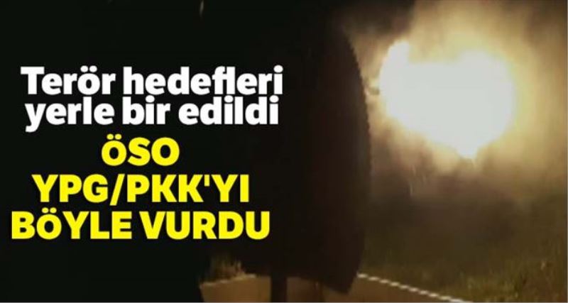 ÖSO, YPG/PKK´yı böyle vurdu