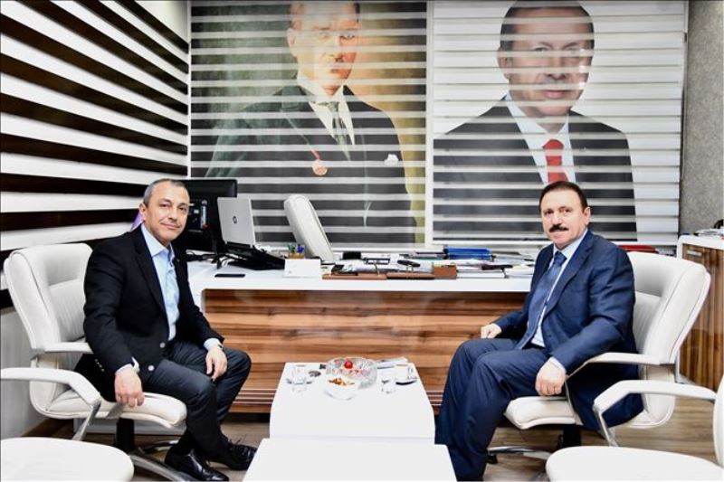 Kardemir Yönetim Kurulu Başkanı Mustafa Yolbulan Esnaf Odaları Birliğini Ziyaret Etti