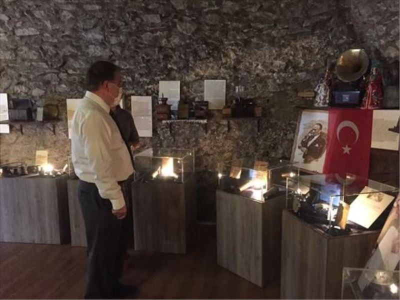 Kaymakam Türköz Türkiye´nin İlk Kahve Müzesini Ziyaret Etti