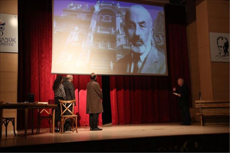 KBÜ´de Mehmet Akif Ersoy´un hayatı sahnelendi