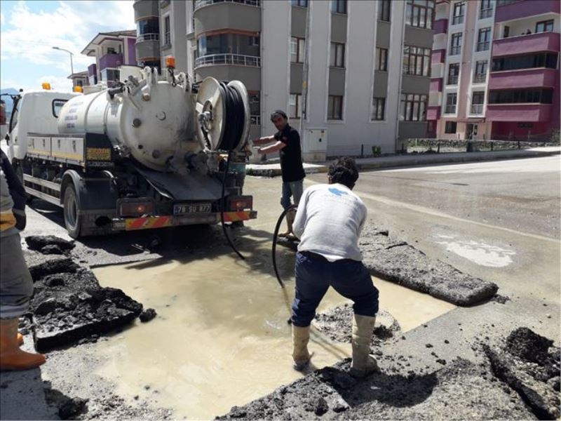 Safranbolu Belediyesi ekipleri çalışmalarını sürdürüyor
