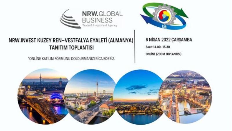 Karanbük  TSO, NRW.Global işbirliğiyle Almanya yatırım ve ticaret fırstlarını paylaşacak